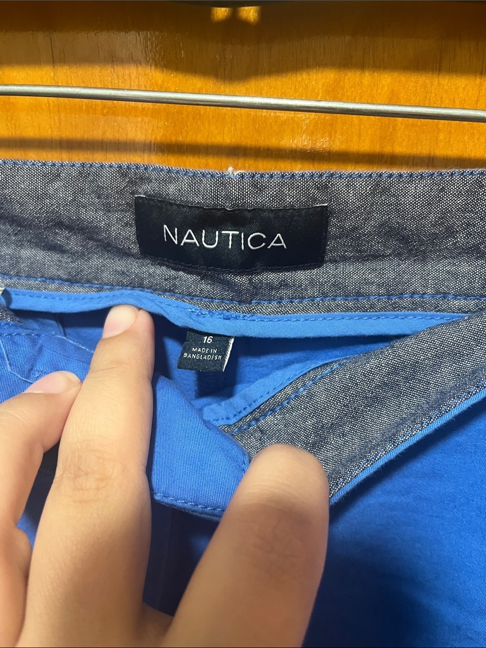 Nautica Blue Shorts - Picture 2 of 6